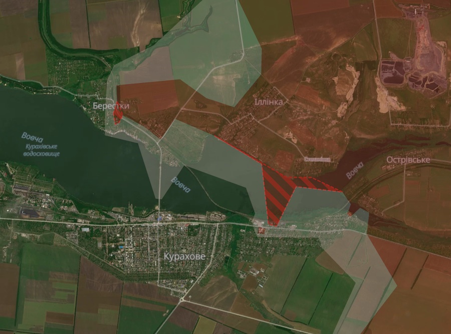 Окупанти просунулися в Торецьку та Кураховому, а також поблизу ще п’яти населених пунктів — DeepState