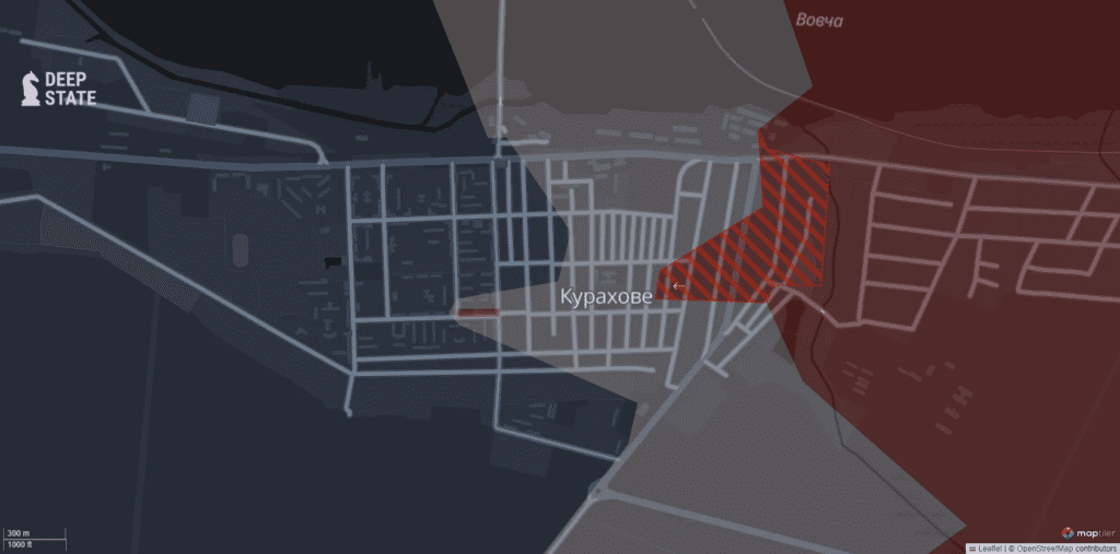 Окупанти тиснуть біля Великої Новосілки та просунулись у Кураховому. Оновлена мапа бойових дій