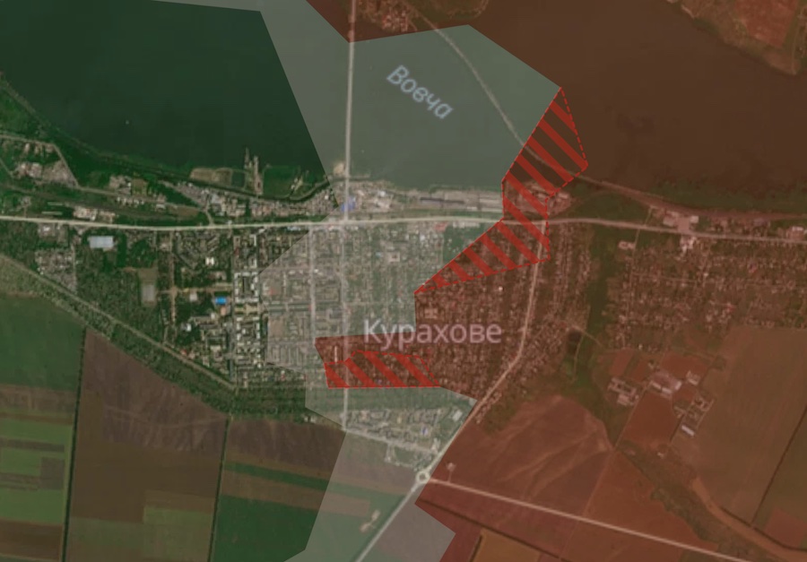 Окупанти просунулися в напрямку Покровська та зайняли ще кілька кварталів у Кураховому — DeepState