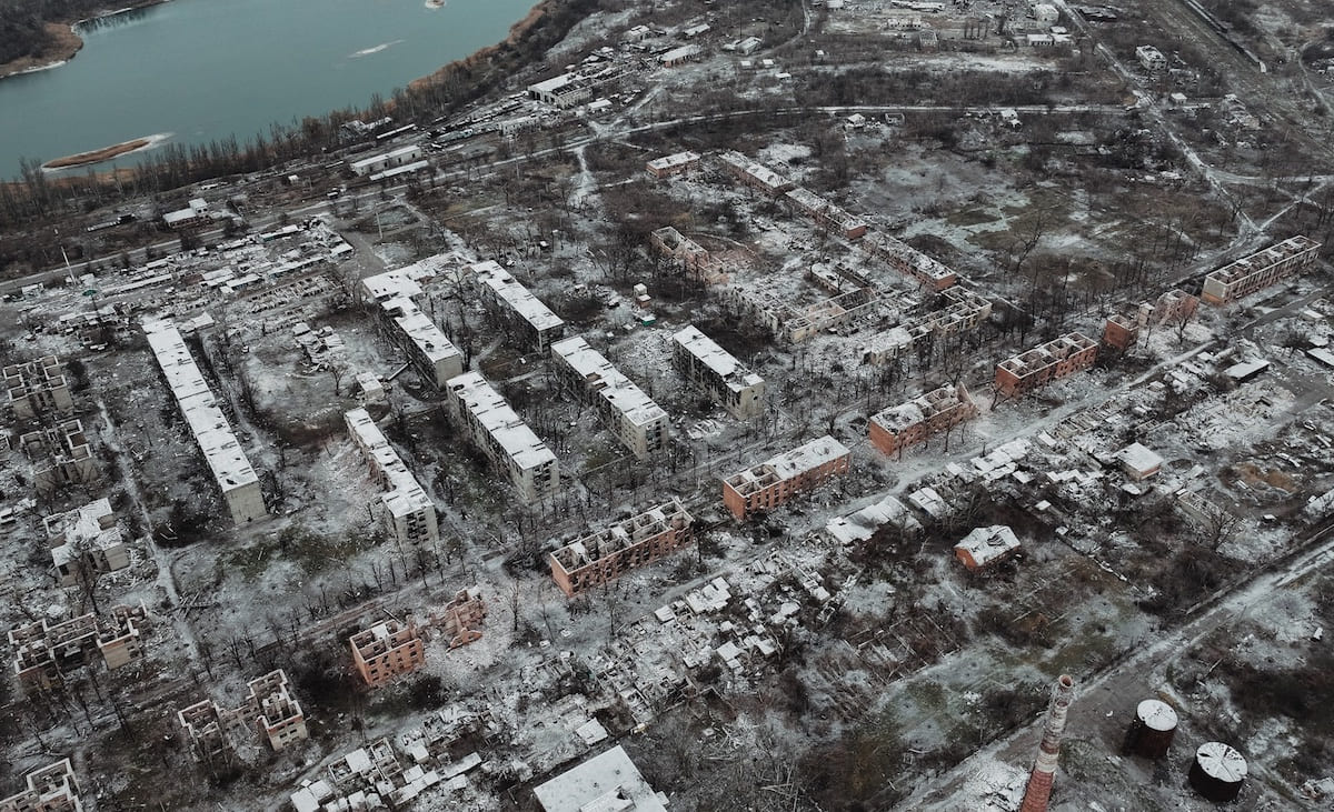 Не видно жодного вцілілого будинку. Опубліковано свіжі фотографії з Часового Яру