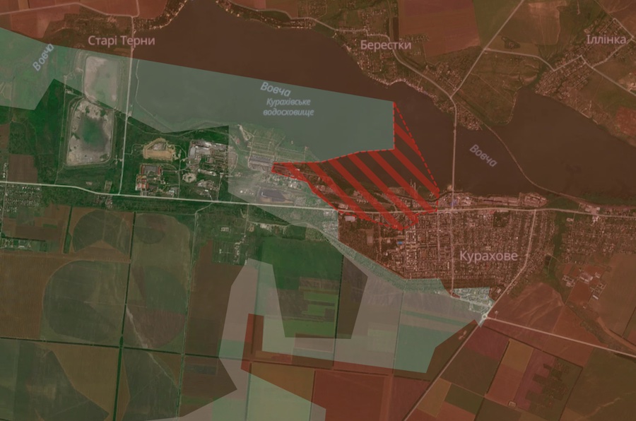 Окупанти просунулися поблизу трьох населених пунктів на заході Донеччини — останнє оновлення DeepState у 2024 році