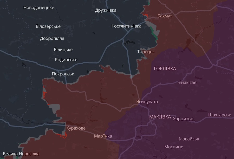 Росіяни окупували Янтарне та просунулися поблизу ще п’яти населених пунктів — DeepState