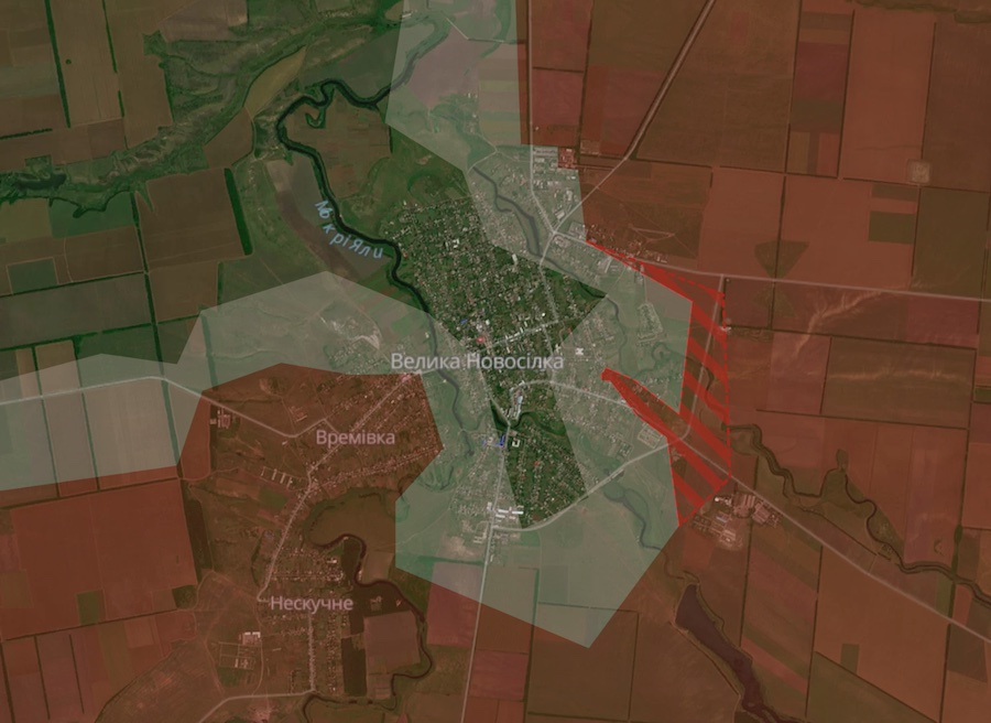 Окупанти просунулися в Харківській, Луганській та Донецькій областях. У DeepState показали оновлену мапу
