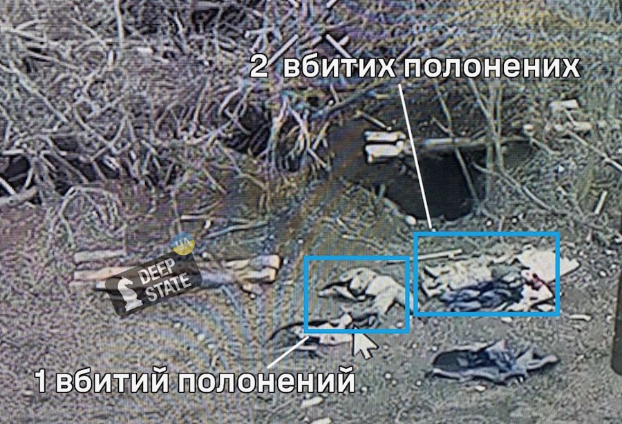 Окупанти стратили трьох військовослужбовців ЗСУ, які склали зброю та здалися в полон