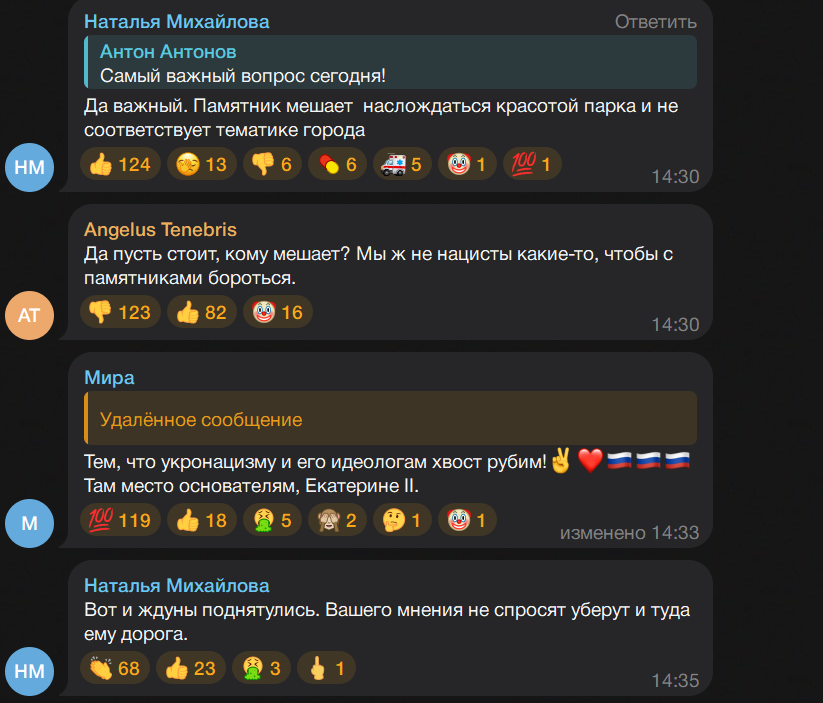 Окупанти збираються прибрати пам’ятник Тарасу Шевченку з центра Луганська