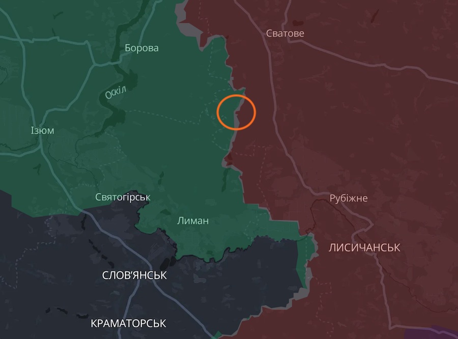Гатили з артилерії та запустили понад 100 дронів: на Луганщині росіяни були активні на Лиманському напрямку