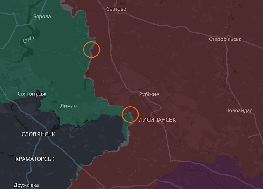 Окупанти на Луганщині штурмували поблизу двох населених пунктів та завдали понад 150 ударів