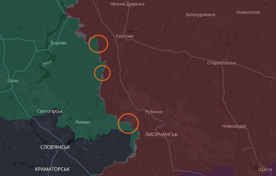 На Луганщині окупанти штурмували біля трьох населених пунктів та застосували понад 100 БПЛА за добу