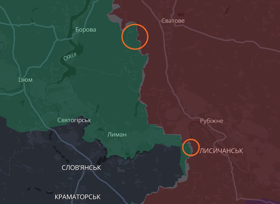 Росіяни штурмували позиції ЗСУ поблизу трьох населених пунктів на Луганщині та майже 150 разів били по регіону