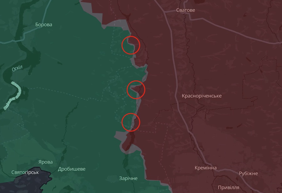 Окупанти здійснили спробу прориву оборони ЗСУ поблизу трьох населених пунктів Луганщини