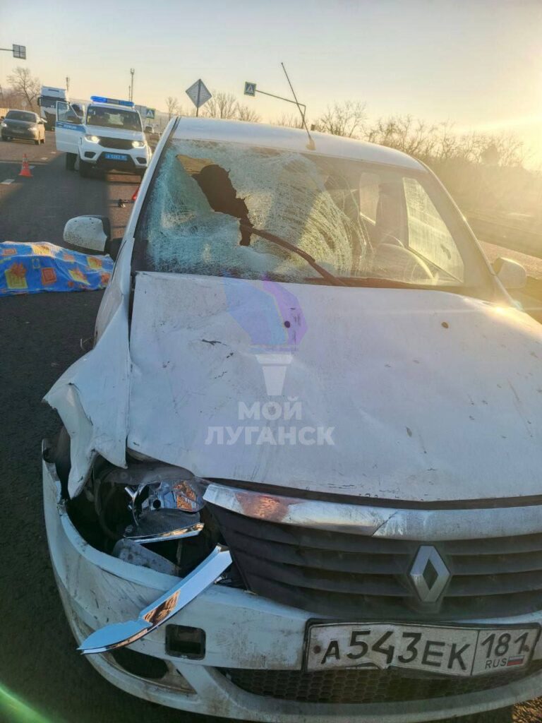 У Лутугинському районі дві автівки наїхали на велосипедиста. Він помер на місті