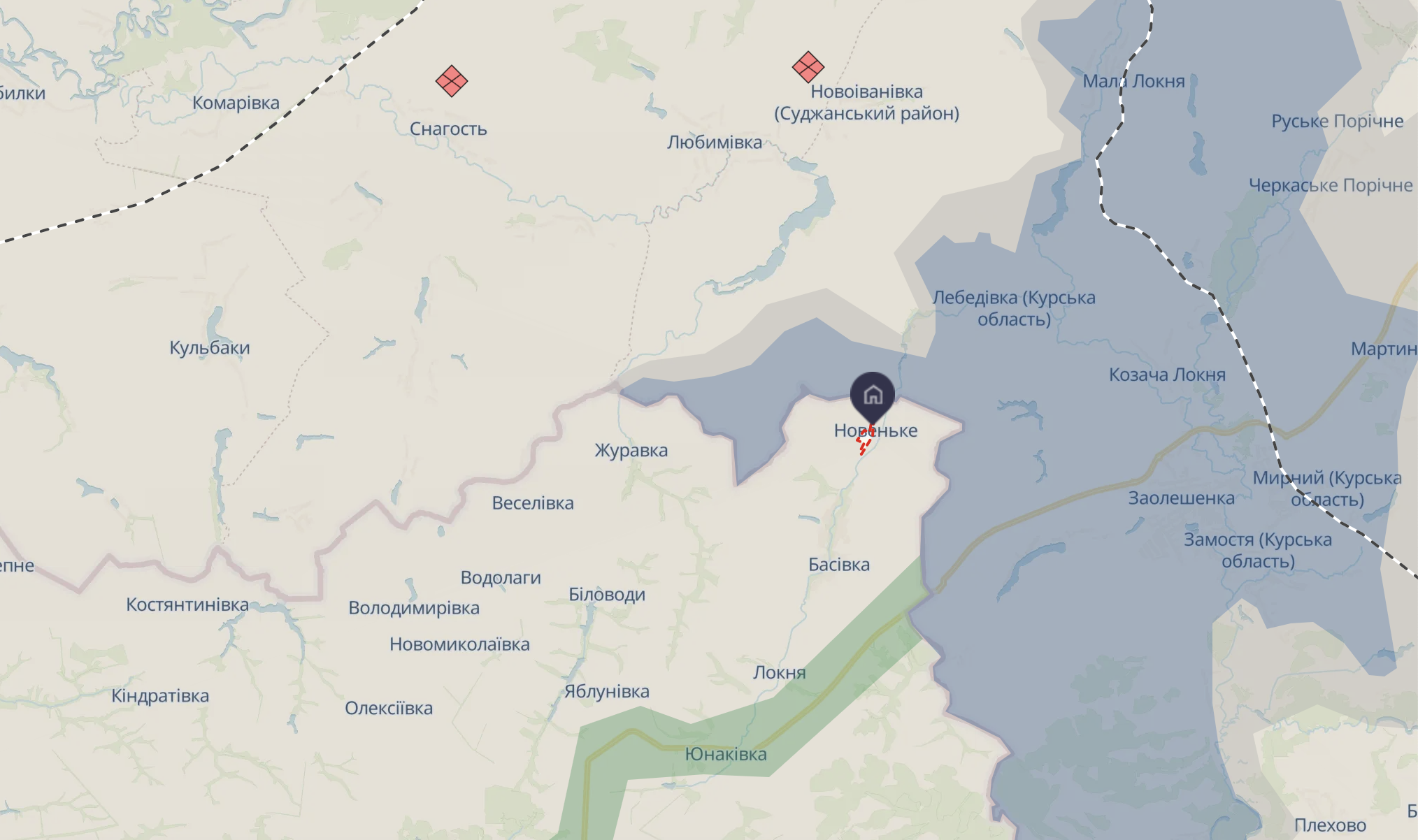 Путін заявив, що росіяни зайшли на українську територію. Українські прикордонники кажуть, що він бреше