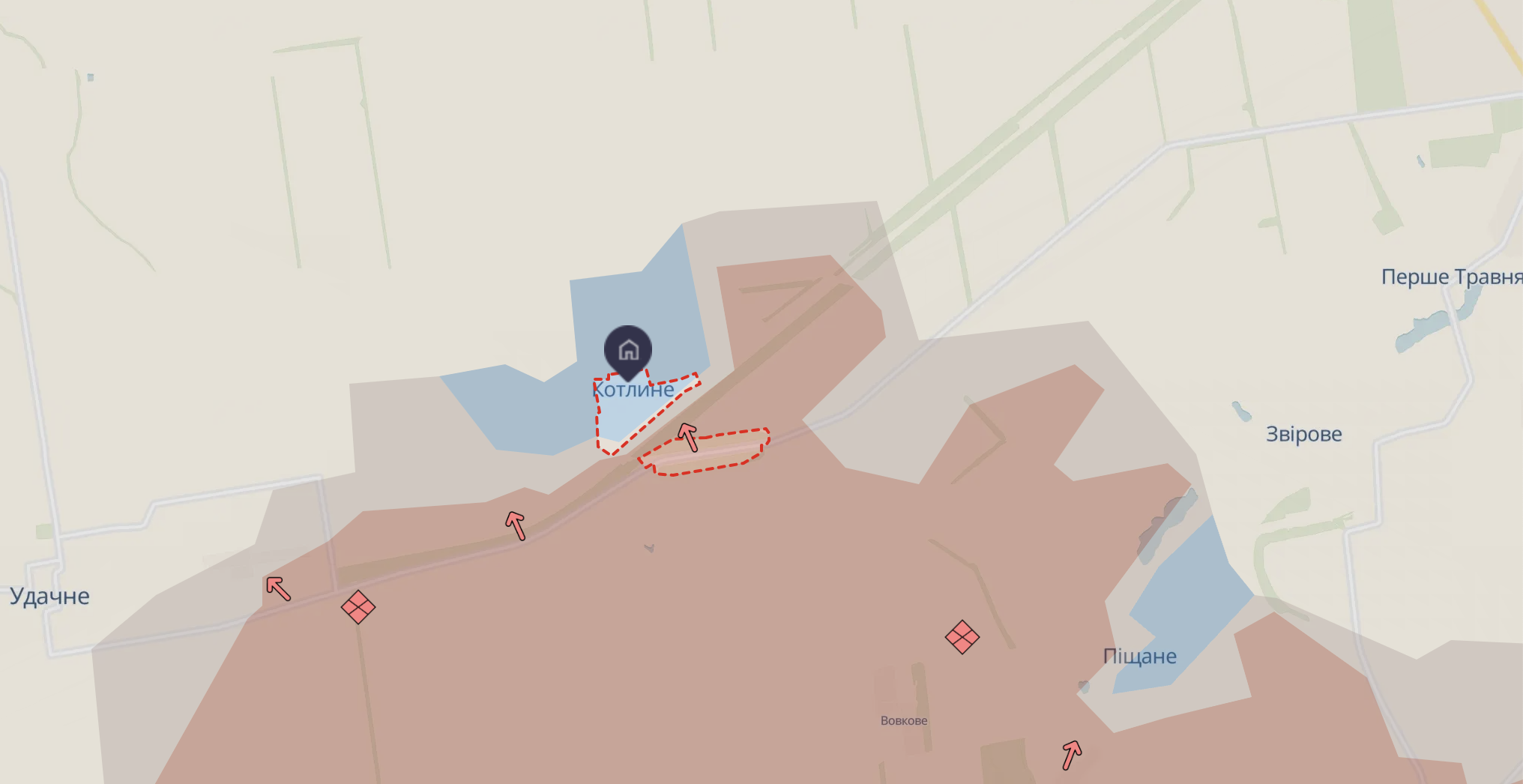 ЗСУ вибили росіян із селища Котлине біля Покровська