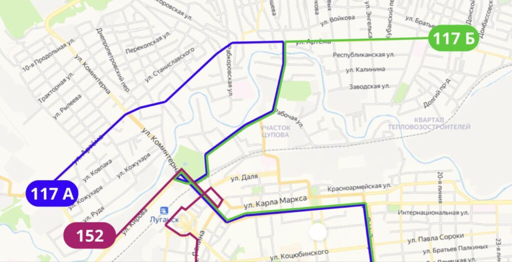Окупанти перекриють рух мостами через річку Лугань