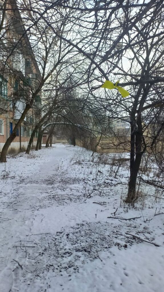 Партизани показали українські символи у Донецьку, Жданівці та Макіївці