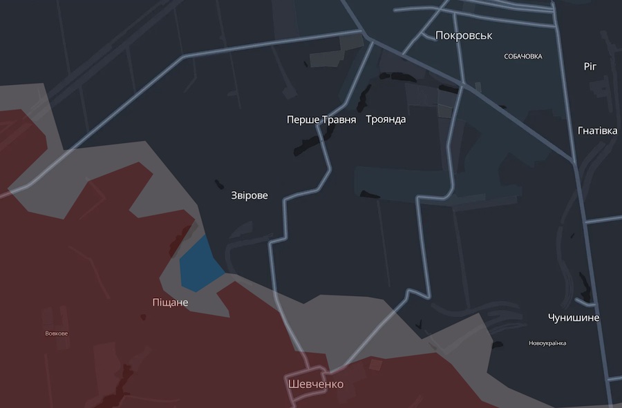 Окупанти просунулися біля чотирьох населених пунктів, а ЗСУ поліпшили становище під Покровськом — DeepState