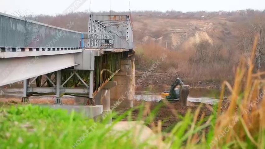 У Станиці Луганській окупанти демонтуватимуть міст через Сіверській Донець