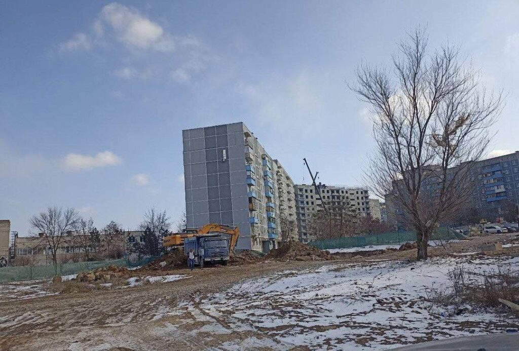 У Маріуполі показали іпотечне будівництво на місці знесеного будинку