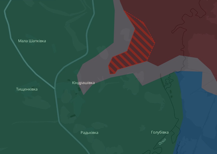 Окупанти просунулися на Харківщині та Донеччині. У DeepState показали зміни на мапі