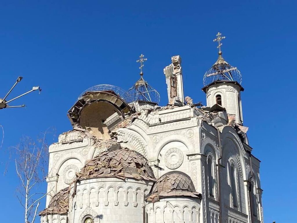 Обстріли зруйнували храм УПЦ у Костянтинівці. Опубліковані фото