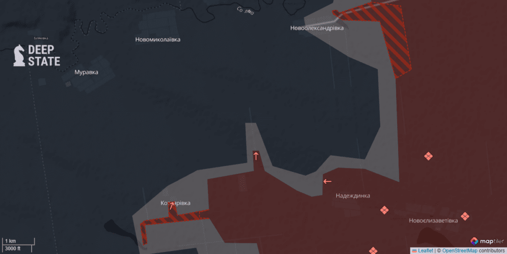 ЗСУ відновили положення у Лисівці, але окупанти просунулись у трьох областях: оновлена мапа DeepState