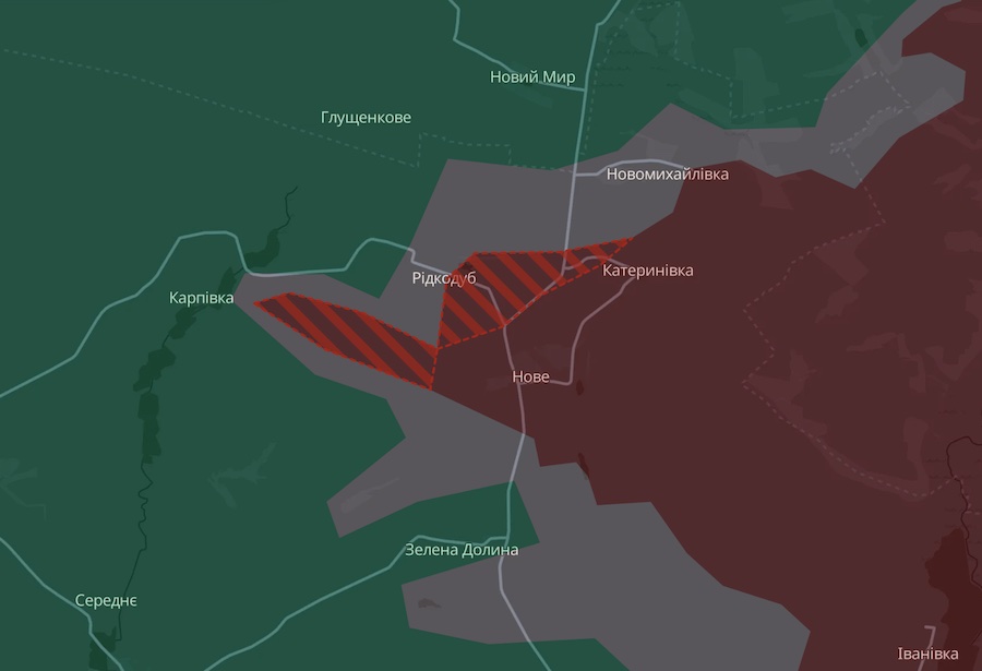Окупанти захопили ще один населений пункт на Сумщині, а також просунулися на Донеччині, — DeepState
