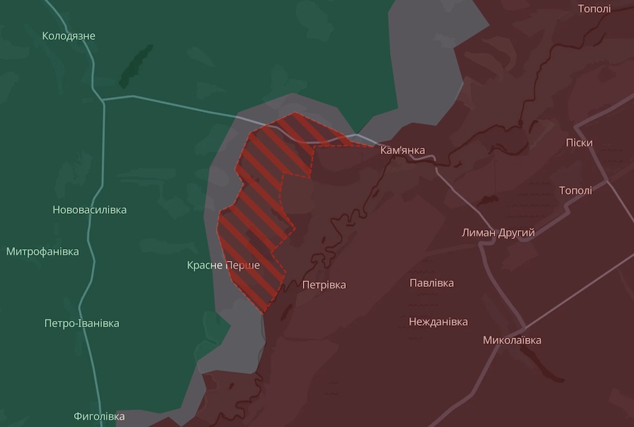 Окупанти захопили один населений пункт і просунулися поблизу ще п’яти на Харківщині та Донеччині, — DeepState