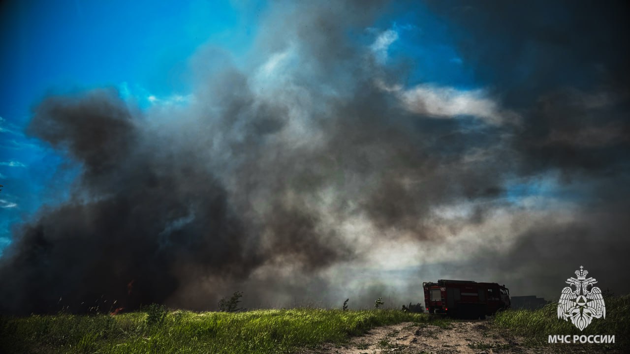 Понад 70 пожеж сталось на окупованій Луганщині: горіли поля та будівлі. Опубліковані фото
