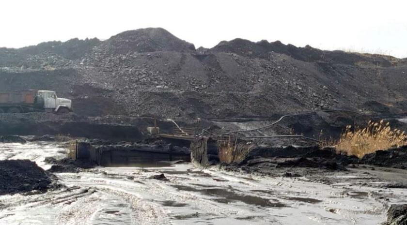 Вуглезбагачувальна фабрика в окупованому Антрациті незаконно забирала воду з річки — екології завдано шкоди