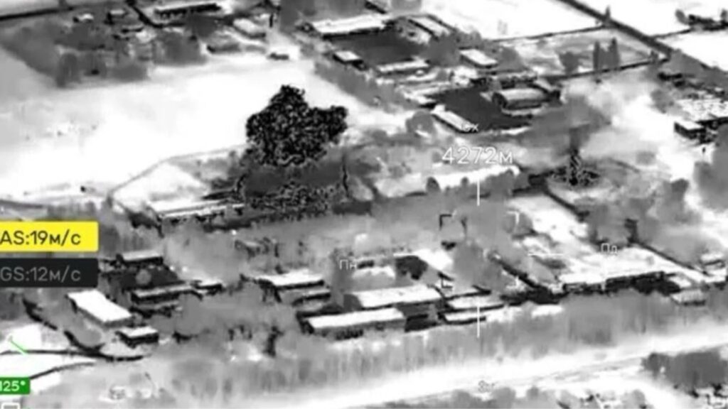 Українські дрони знищили склад боєприпасів в окупованому Білокуракиному на Луганщині