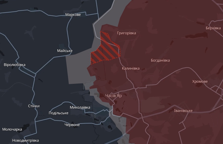 Окупанти просунулися біля шести населених пунктів. У DeepState показали оновлену карту