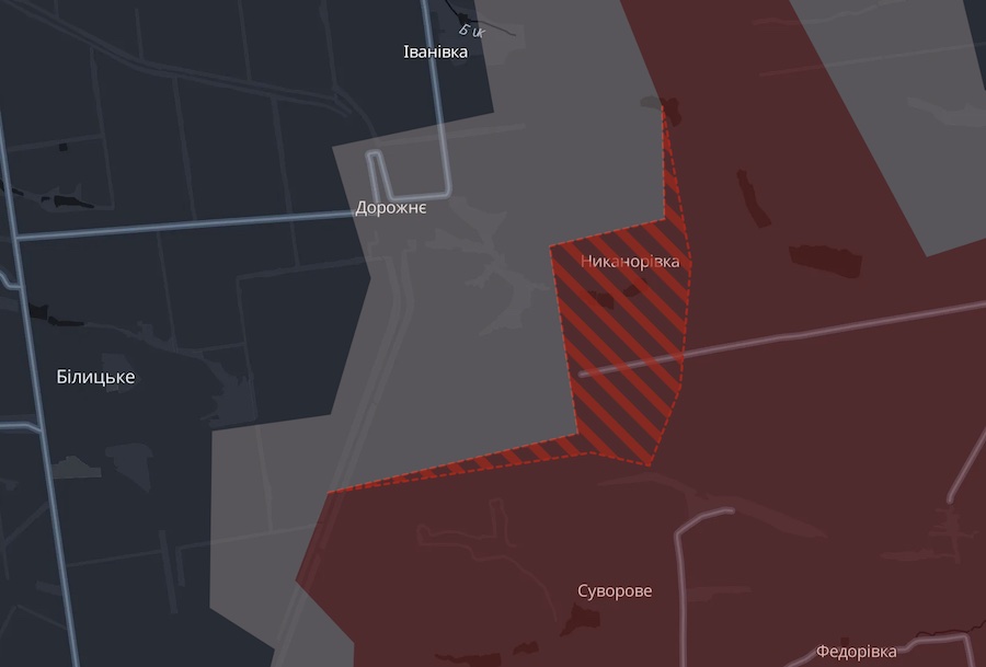 Окупанти просунулися біля Торецька та Добропілля, ЗСУ — відкинули росіян у Запорізькій області, — DeepState