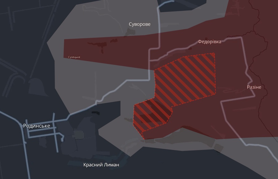 Окупанти просунулися біля шести населених пунктів. У DeepState показали оновлену карту