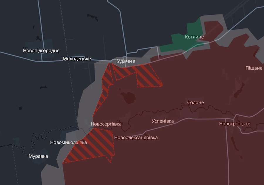 Окупанти просунулися біля шести населених пунктів. У DeepState показали оновлену карту
