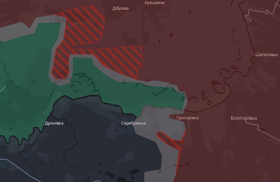 Окупанти просунулися в Луганській, Донецькій та Запорізькій областях, — DeepState