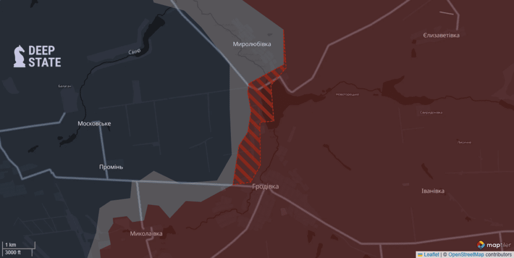 ЗСУ відкинули росіян неподалік Куп’янська та на Дніпропетровщині. DeepState показали оновлену мапу