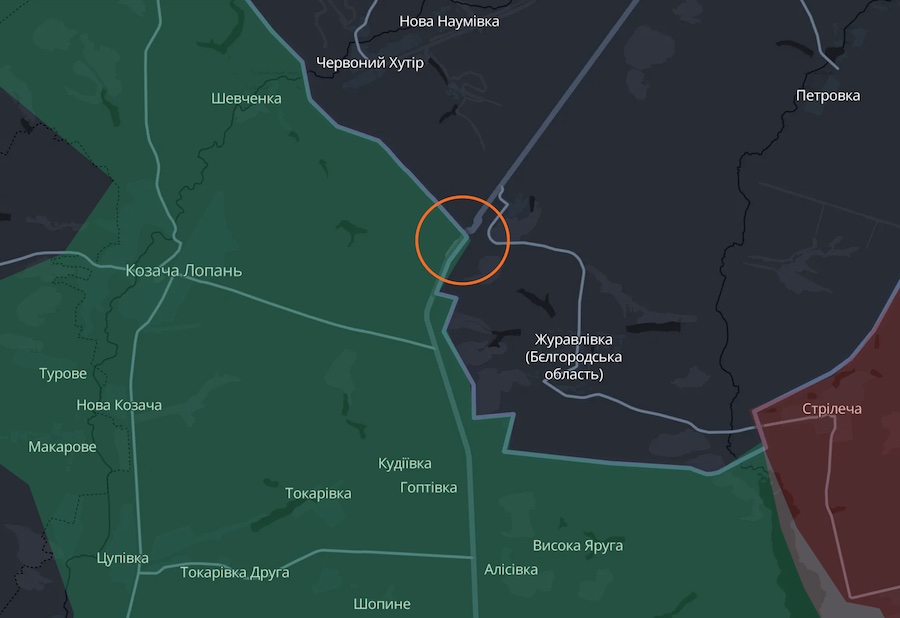 ЗСУ відбили штурм окупантів на пункт пропуску “Гоптівка” на півночі Харківської області