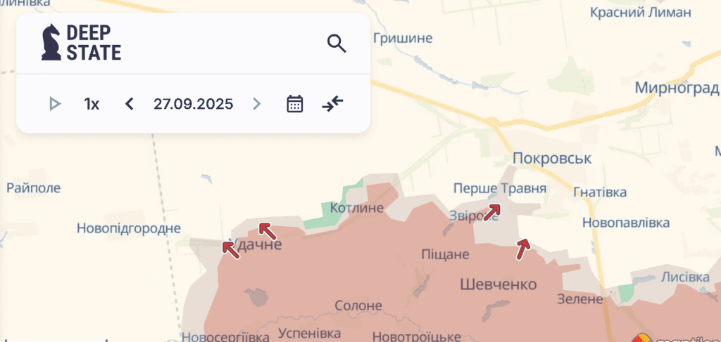 Окупанти просунулися в трьох областях України
