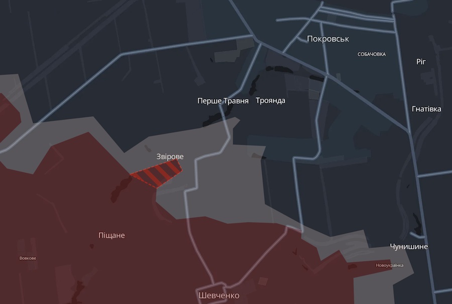 Окупанти просунулися біля п’яти населених пунктів у Донецькій та Дніпропетровській областях, — DeepState