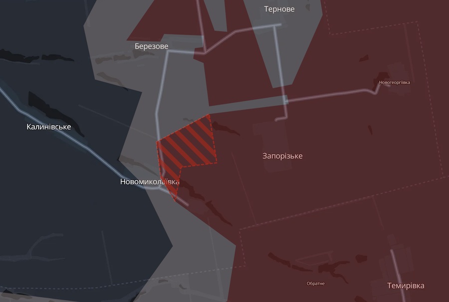 Окупанти просунулися в Дніпропетровській та Запорізькій областях, — DeepState