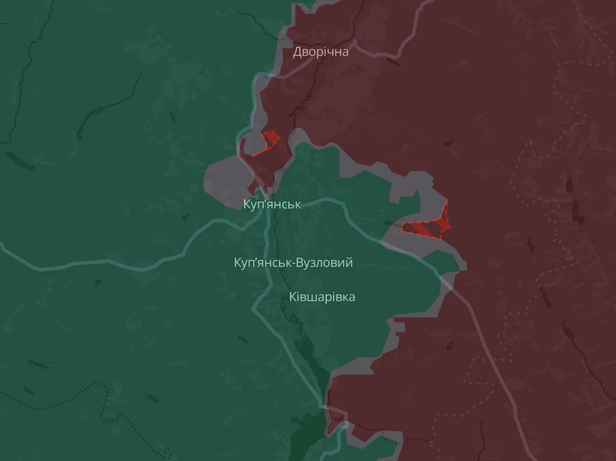 Окупанти просунулися біля трьох населених пунктів у Харківській та Запорізькій областях, — DeepState