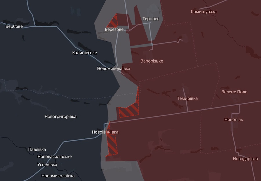 Окупанти просунулися біля чотирьох населених пунктів у трьох регіонах на сході України, — DeepState