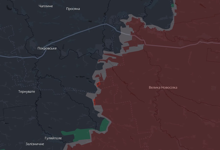 Окупанти просунулися в Дніпропетровській та Запорізькій областях, — DeepState