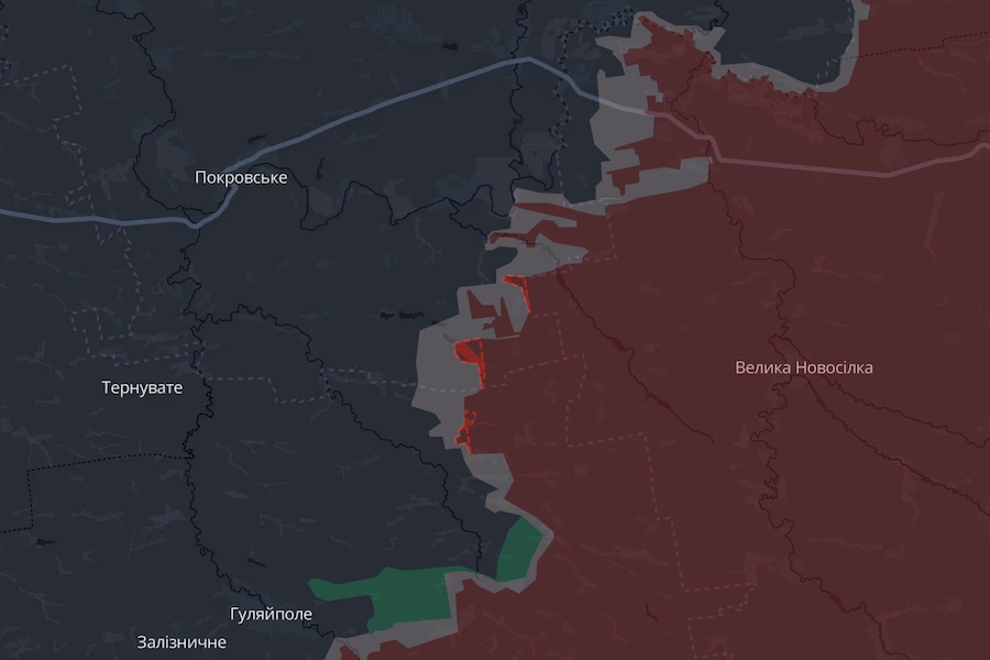 Росіяни окупували два населені пункти в Дніпропетровській та Запорізькій областях, — DeepState
