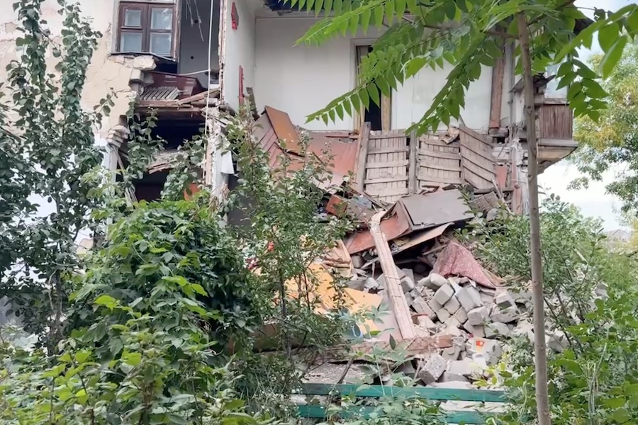 В окупованій Макіївці обвалився житловий будинок
