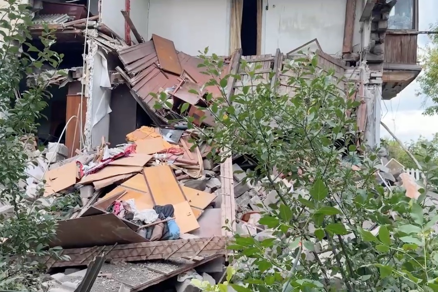 В окупованій Макіївці обвалився житловий будинок
