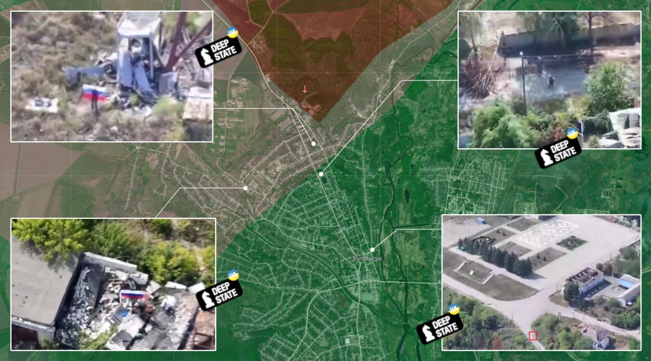 Окупанти просочуються у Куп&#8217;янськ: у DeepState розповіли про ситуацію поблизу міста