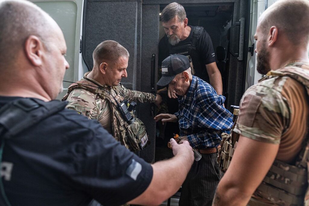 Іноземний журналіст показав, як відбувається евакуація з Костянтинівки