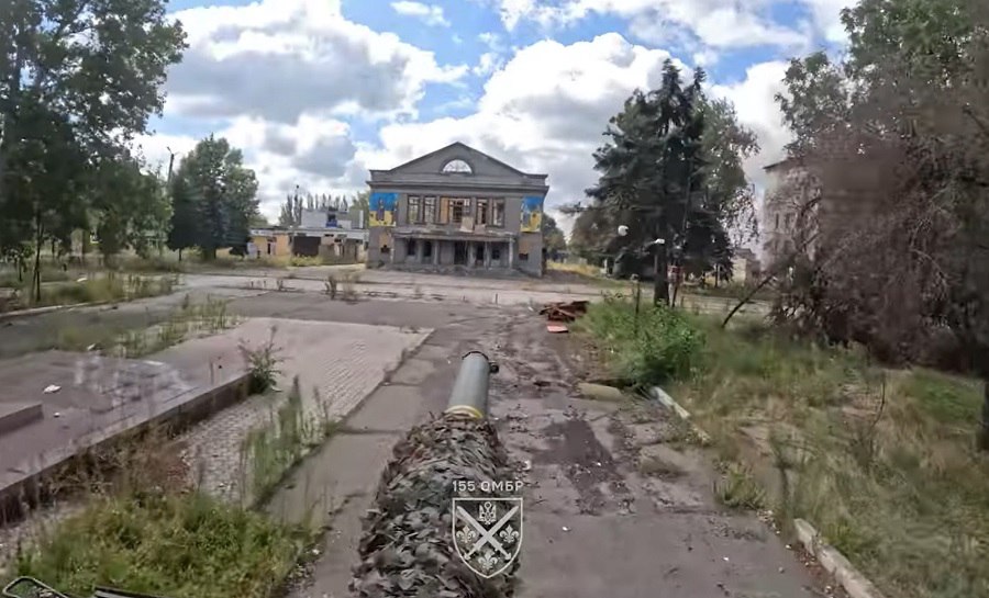 Військові показали, як з висоти пташиного польоту виглядає Покровськ