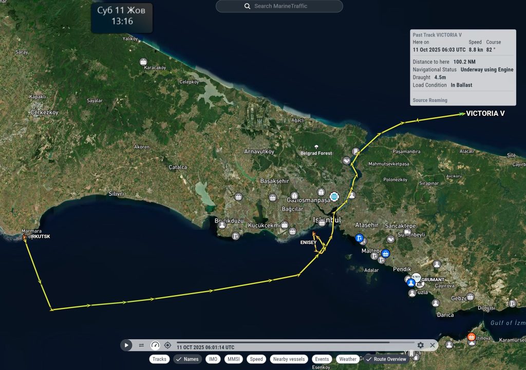 З окупованого Маріуполя до Туреччини переправили викрадене українське зерно